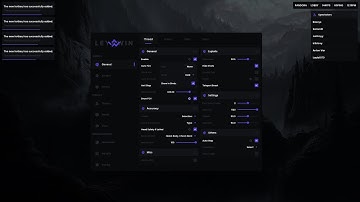 GUI MENU | LEYAWIN | (ETHEREAL ENGINE)