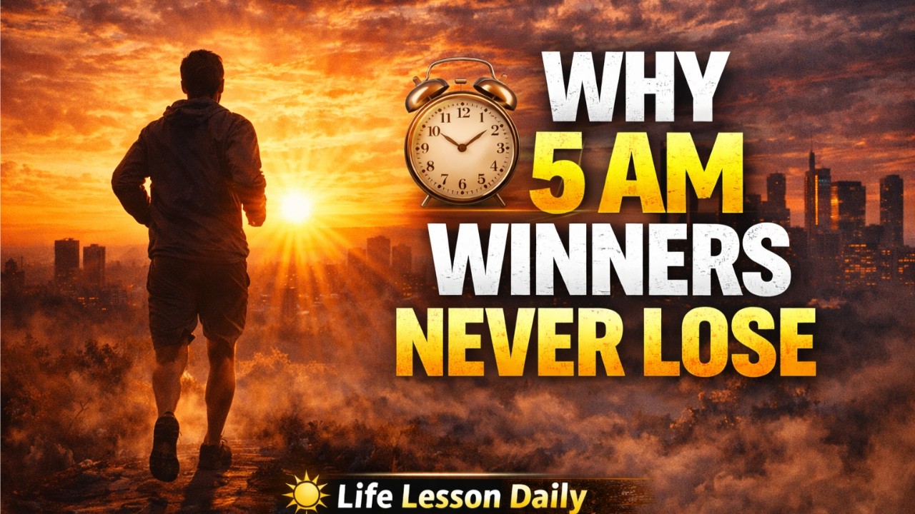 WHY 5 AM WINNERS NEVER LOSE