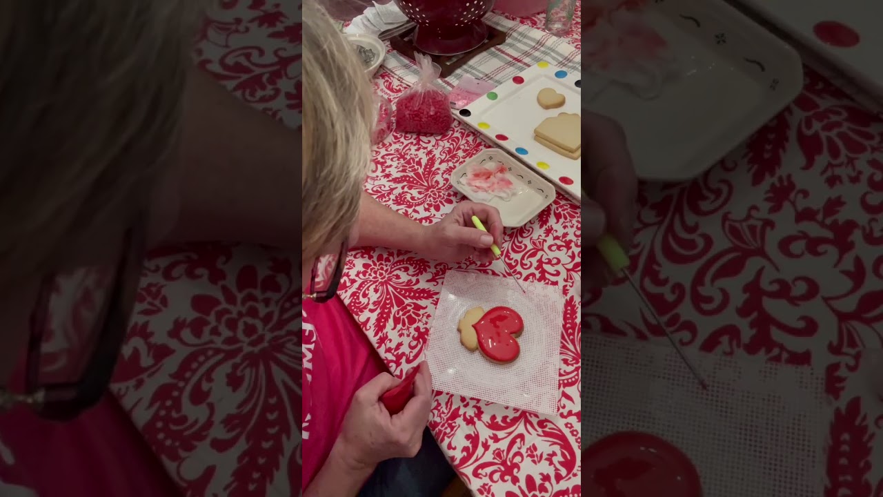 Valentine’s Day cookie decorating with Lorita from Lorita’s Bake Shoppe