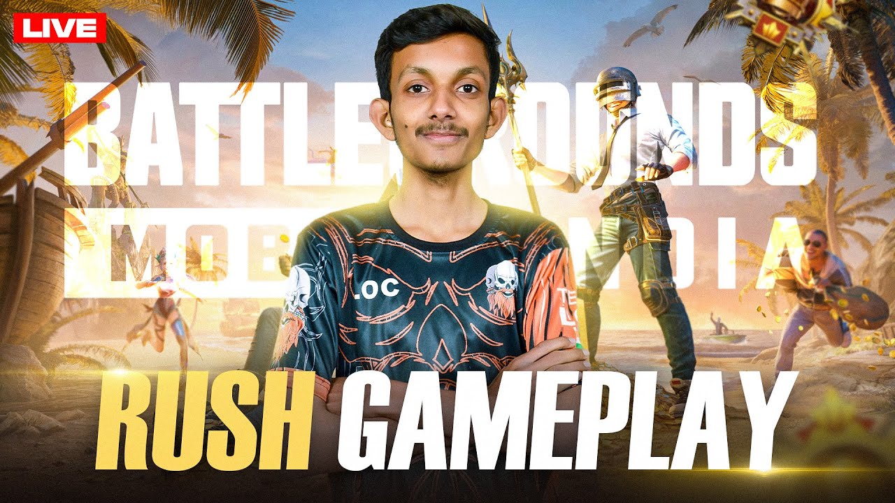 BGIS ROUND 1 QUALIFIED 2025 ️| HARSH IS LIVE !!| - YouTube