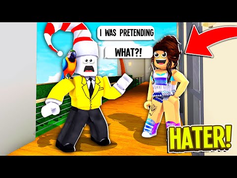 I Caught A Hater Breaking Into My House - crazy fan hides in my bedroom roblox bloxburg roleplay