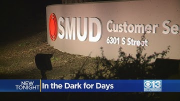 SMUD customers still in the dark 7 days after power outage