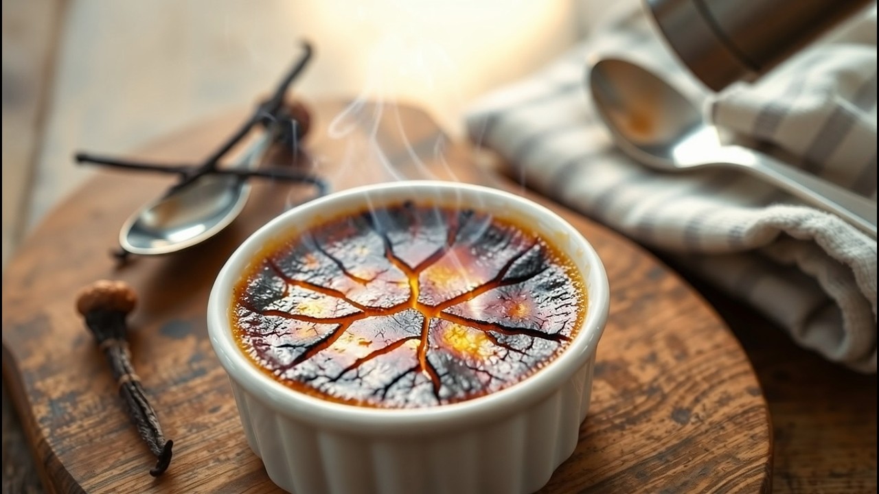 Dévoilez le secret de la crème brûlée parfaite !