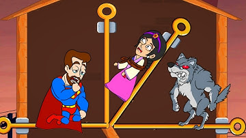 Home Pin Pull The Pin New Levels (346 - 352) Android Gameplay Walkthrough Part  #18