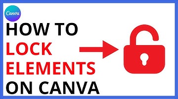 How to Lock Elements in Canva