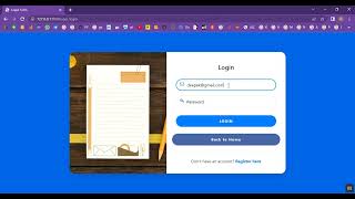 E Notes Management System in Django