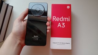 Redmi A3. Ультрабюджетник с задним флагманским дизайном.