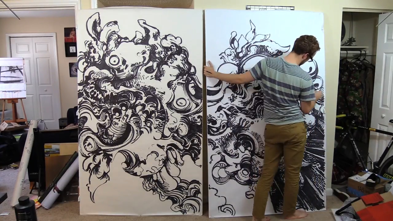 Big Scribble Big Paper Scribble Paper Big