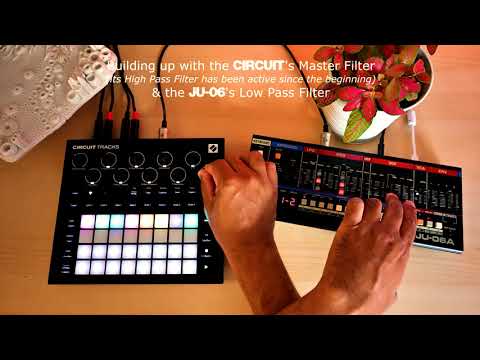 Court Circuit ⚡ (Novation Circuit Tracks, Roland JU-06A)