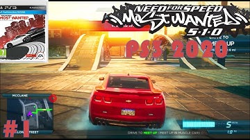 Need For Speed: Most Wanted Multiplayer Gameplay 2020 (PS3) #1 (FIRST TIME)