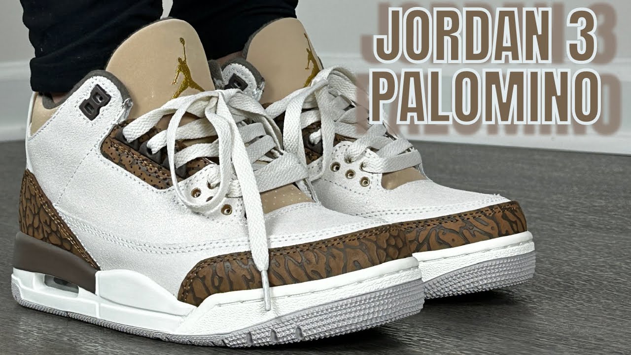 On feet look at the Jordan 3 Palomino 🔥these are absolutely 🔥 fyeeee, Jordan  3 Palomino