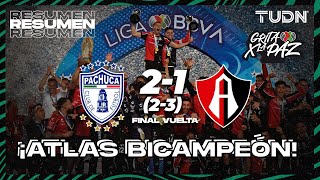 Resumen y goles | Pachuca 2(2)(3)1 Atlas | Grita México C22  Final VUELTA | TUDN