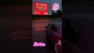 Barbie Film im Autokino #autokino #köln #barbie #barbiefilm #kino