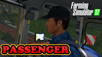 Farming Simulator 2017 | New Holland T7 Passenger Script 😍 | 4k 60FPS 😍 😉