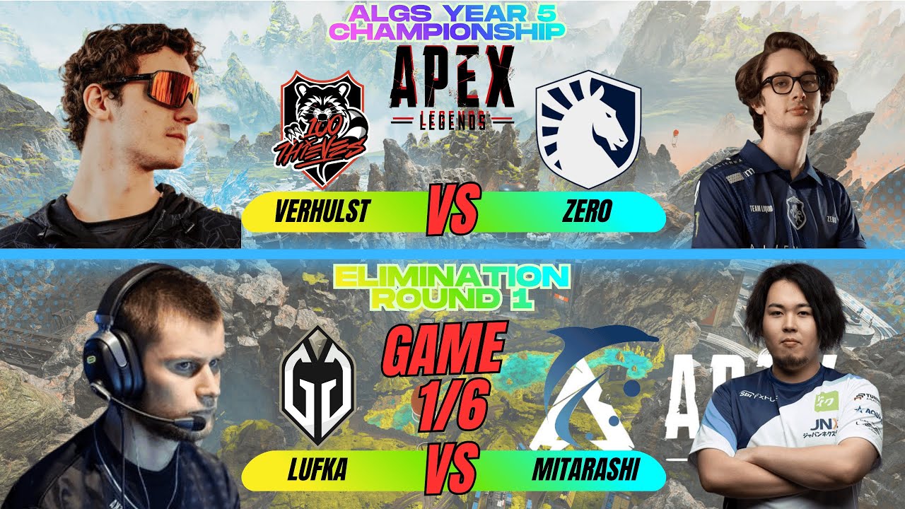 Crazy Thieves против Liquid и Gaimin Gladiators против SBI | ДВОЙНАЯ БИТВА 🔥 | ALGS 5-й год | Ape...