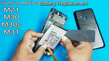 Samsung M21, M30, M30s, M31 Models Battery Replace / Samsung M Series Battery Replacement