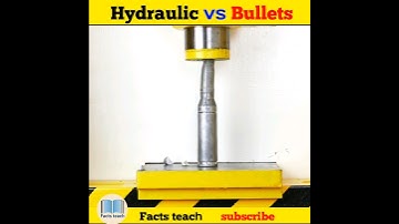 Hydraulic Press Vs Bullets of Different Countries | #shorts #short #experiment