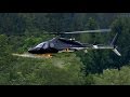 GIGANTIC RC BELL-222 AIRWOLF VARIO SCALE MODEL TURBINE HELICOPTER NICE FLIGHT