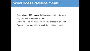 OData & SAP Netweaver Gateway - 005 What is Stateless