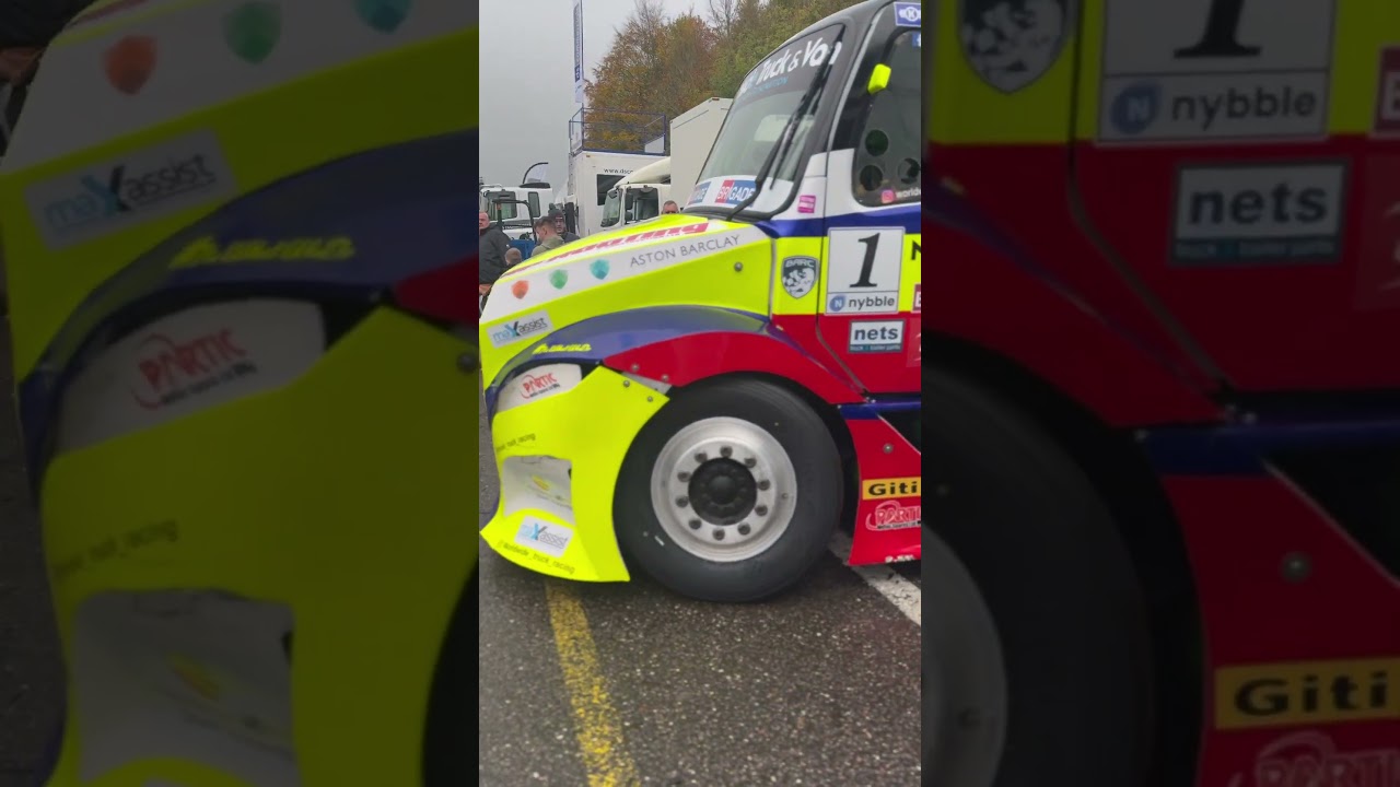 Flying Ryan! Truck Racing Champion Prepares for Quali at Brands Hatch