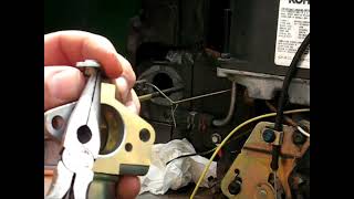 Kohler CV460s carb replacement John Deere Lt160 tractor