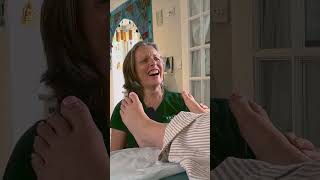 Poppy s Foot Reflexology with Extra Laughs Unintentional ASMR Real Person