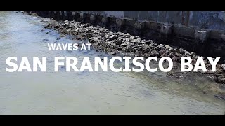 Low-tide Waves at San Francisco Bay (6/18/2021)
