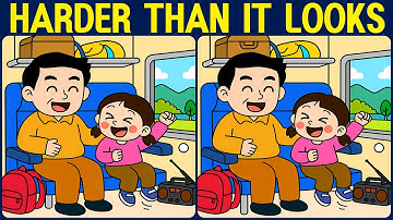 [Spot the Difference Brain Training] Use your sharp eyes and smart brain to solve this puzzle!