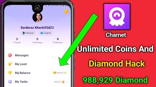 Chamet Hack Chamet App Free Unlimited Diamond Hack Coins Mod Apk