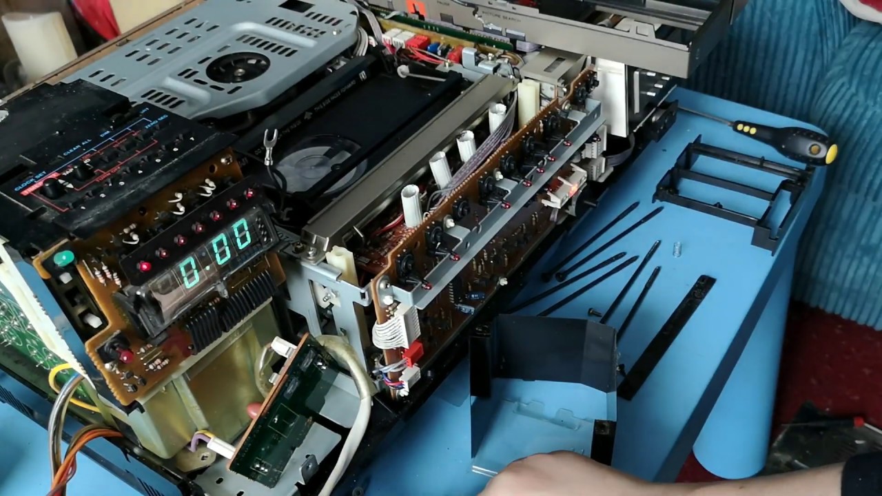 Sony SLT7ME Betamax - Strip down and diagnosis