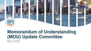 Memorandum of Understanding Update Committee: May 3, 2024