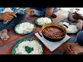 Enjoying Sunday Special Spicy Mutton Feast with my Friends | Nice location Must Watch