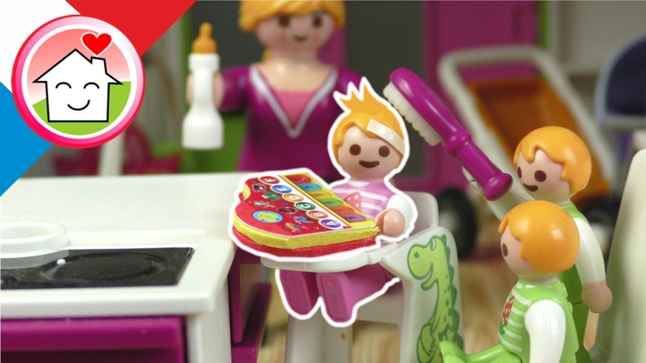 Playmobil En Francais Toutes Les Histoires De Bebe Avec Mia La Famille Hauser Youtube