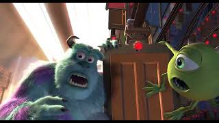 Door chasing to send Boo home (Monsters Inc 2001)