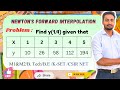 Find y(1.4) Using Newton’s Forward Interpolation | Easy Trick for VTU Exams