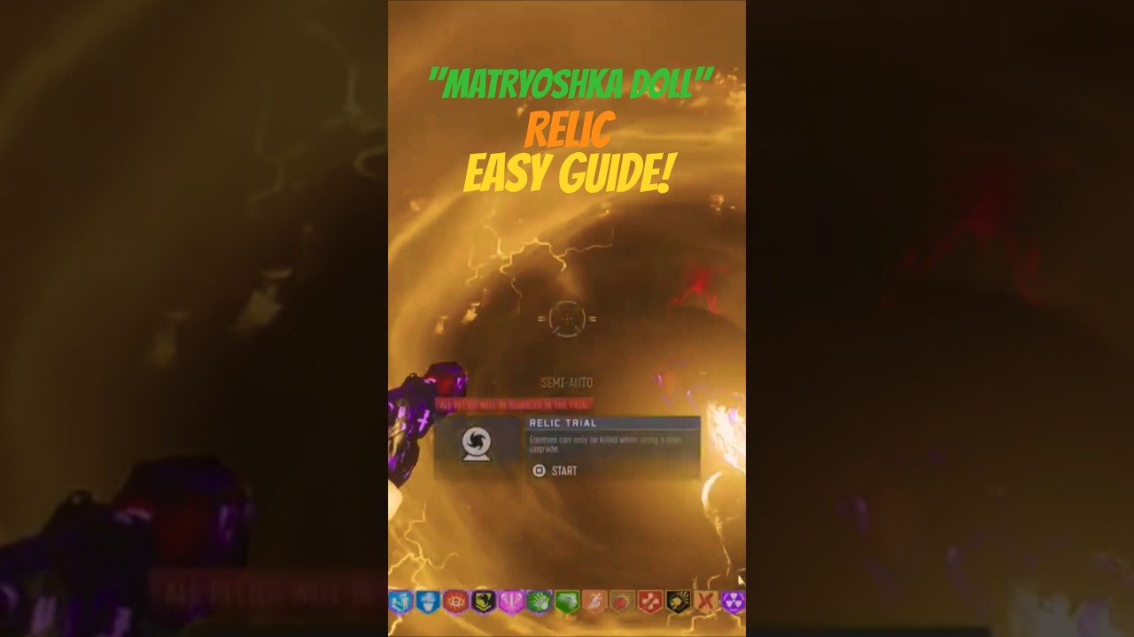 КАК ПОЛУЧИТЬ РЕЛИКВИЮ МАТРЁШКИ | BO7 ЗОМБИ 