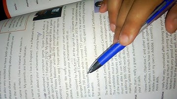 GRADE 6: English: Unit 11 Pg 86 2nd half Rd/The Message School Sialkot Afaq Syllabus Videos