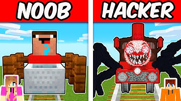 NOOB VS HACKER: CHOO CHOO CHARLES Build Challenge