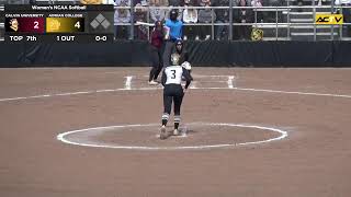 Women's Softball Hosts Calvin University (4/6/24) screenshot 2