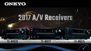 2017 Onkyo AVR Lineup