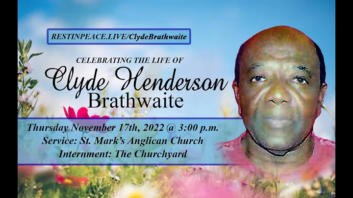 Live Stream For Clyde Henderson Brathwaite