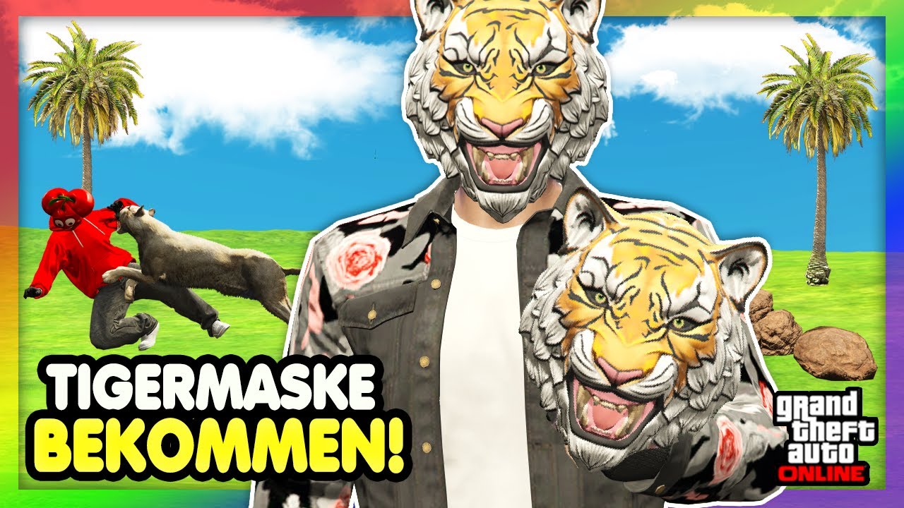 🐯 GEHEIME TIGER MASKE !! So BEKOMMST DU sie in GTA ONLINE !! 🐯 YouTube