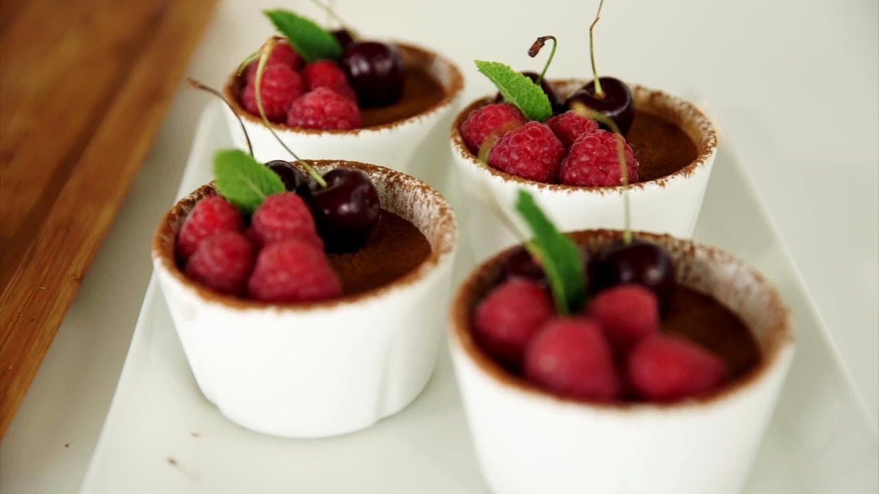 Chokolademousse Nem og hurtig dessert med mælkechokolade YouTube