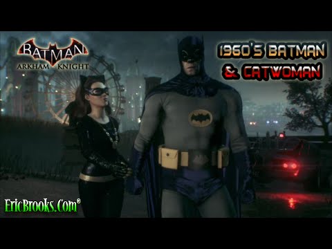 1960's Batman and Catwoman vs. The Riddler - Batman: Arkham Knight - YouTube