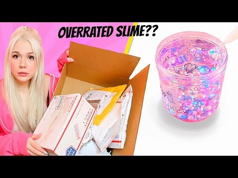 MOM BUYS MY SLIMES CHALLENGE! (Did She Buy Me OVERRATED & OVERPRICED Slimes??)