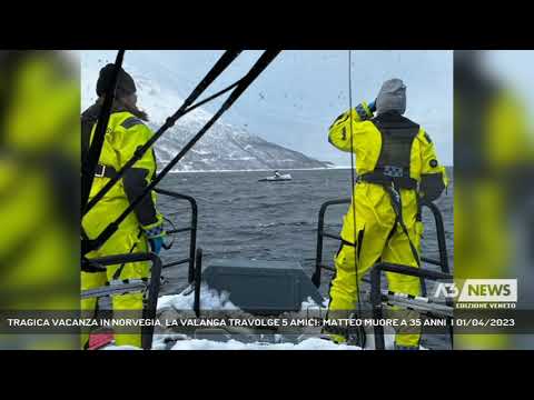 TRAGICA VACANZA IN NORVEGIA, LA VALANGA TRAVOLGE 5 AMICI: MATTEO MUORE A 35 ANNI  | 01/04/2023