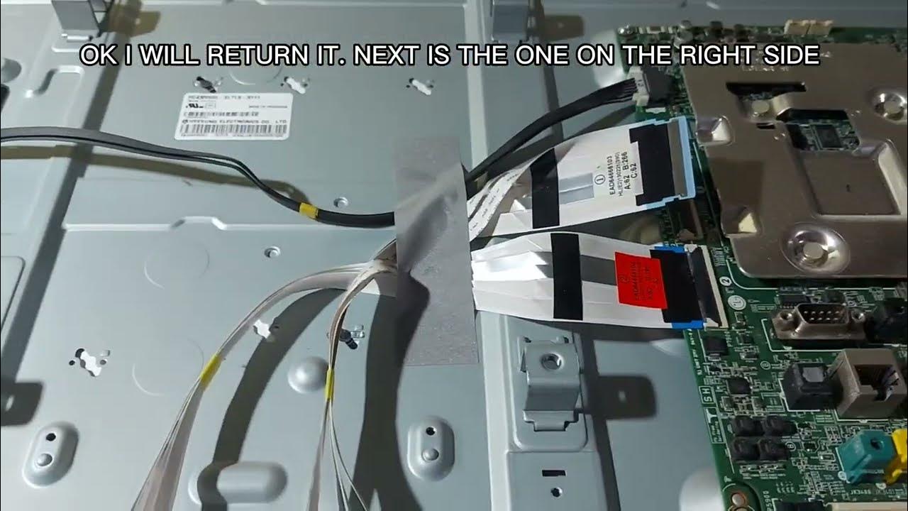 HOW TO FIX LG 43UU660H SMART LED TV WITH A FLICKERING PICTURE AND