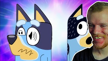 Reaction - Bluey Gets Annoyed by a Loud Noise (Also, Don’t Let Bandit Cook)