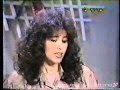 עפרה חזה מתראיינת בתוכנית "פרח בדש" 1987