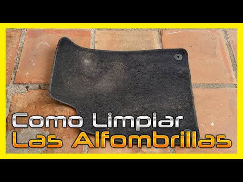 Video: 3 formas de limpiar las alfombrillas del coche